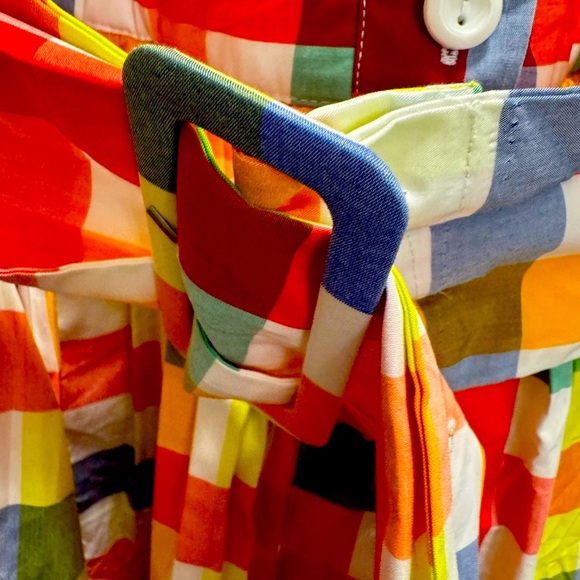 Christopher John Rogers Multicolor Checkered Dress - Picture 9 of 10